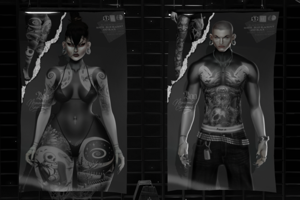 Abaddon Tattoo - EvoX/Genus/SLUV, L$459 each