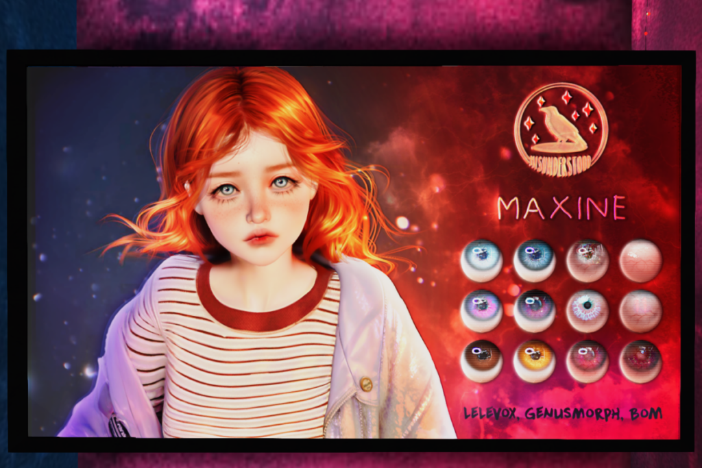 Maxine Eyes - BOM/EvoX/Genus Morph, L$280