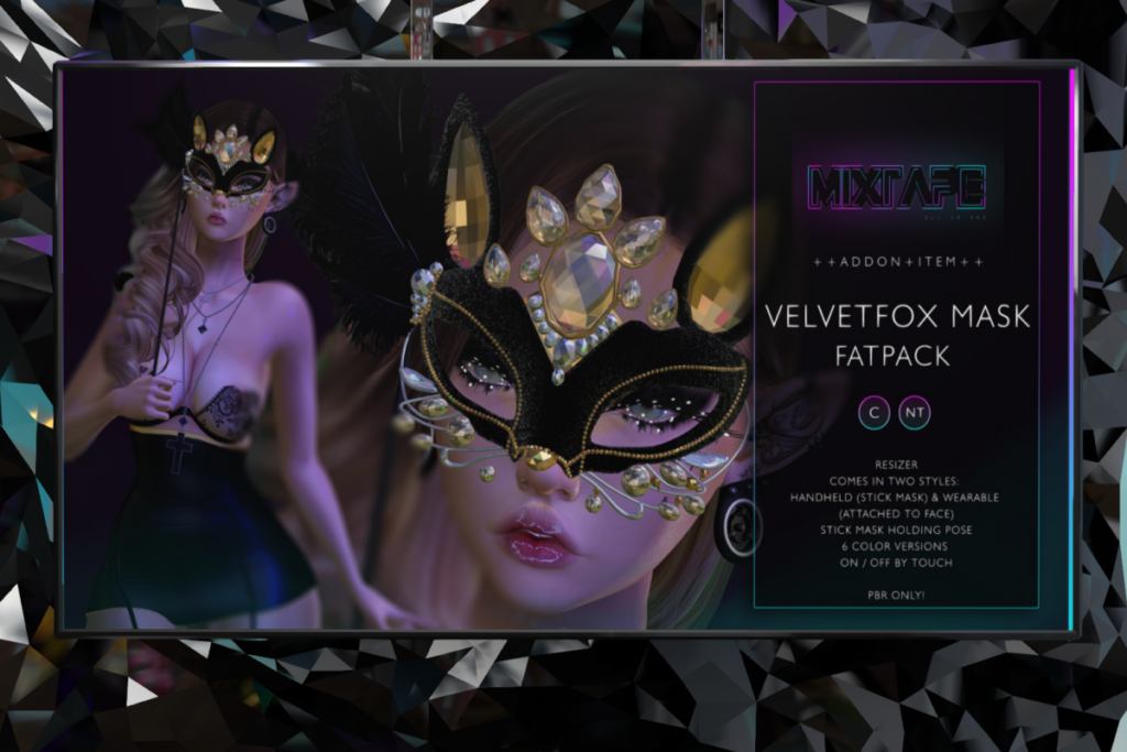 Velvetfox Mask, L$549