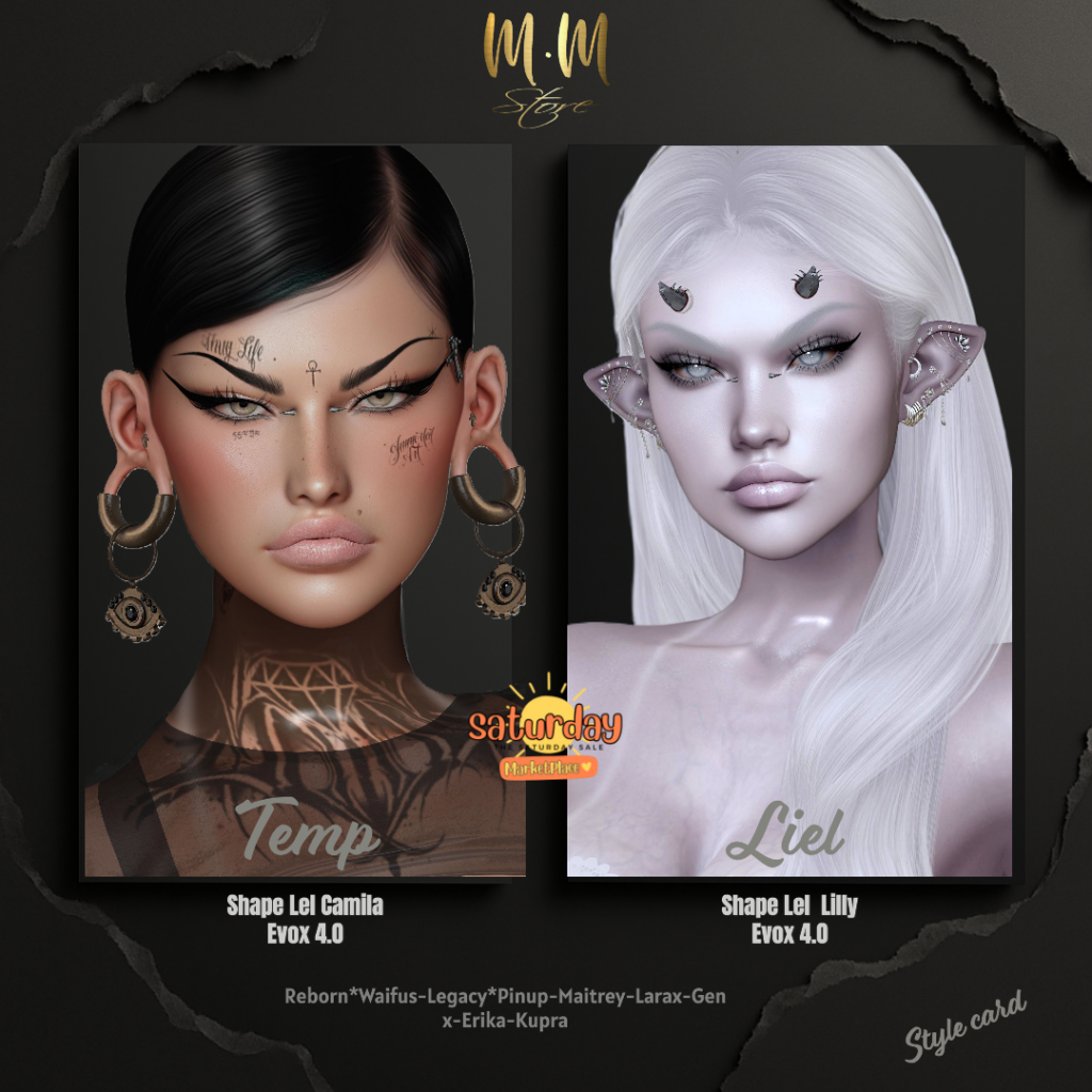 Temp and Liel Female Shapes - See Ad For Fits	&lt;a href=&quot;https://tinyurl.com/3bpv5n3u&quot; target=&quot;_blank&quot;&gt;Marketplace Link&lt;/a&gt;