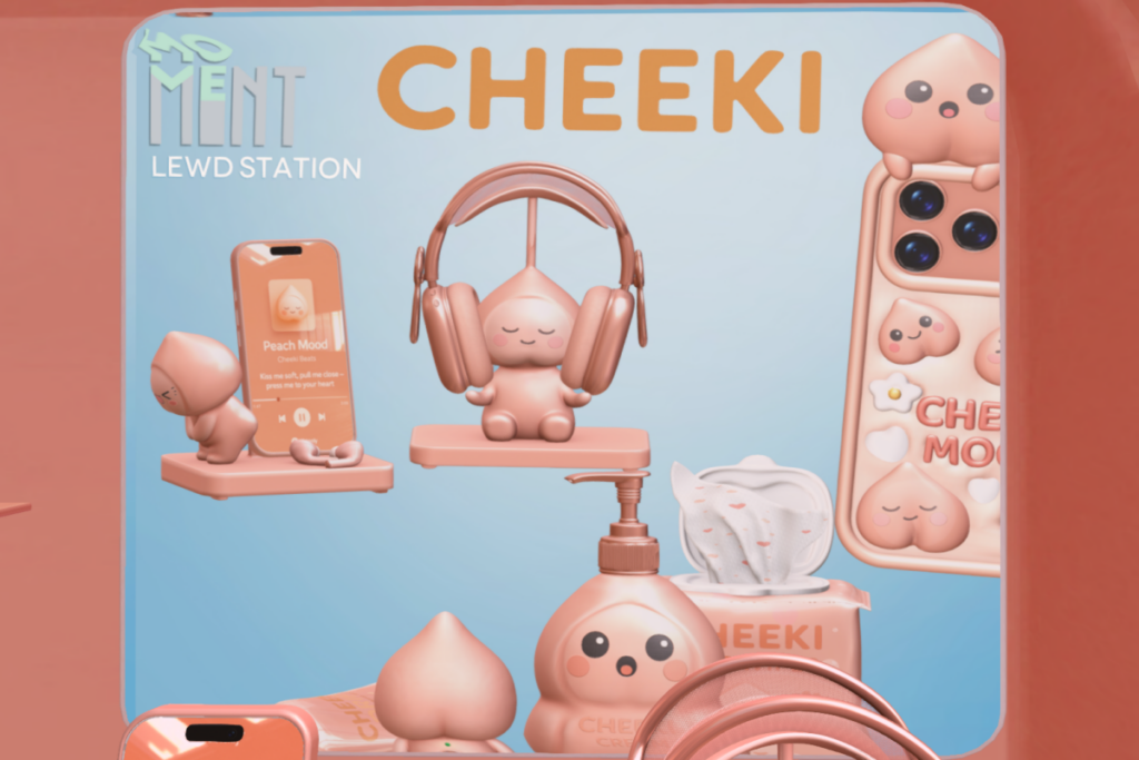 Cheeki Decor Stuff, L$250 each