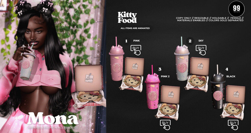 Kitty Food Holdable Accessories	&lt;a href=&quot;https://maps.secondlife.com/secondlife/Tulsa%20Time/97/217/1502&quot; target=&quot;_blank&quot;&gt;Teleport&lt;/a&gt;