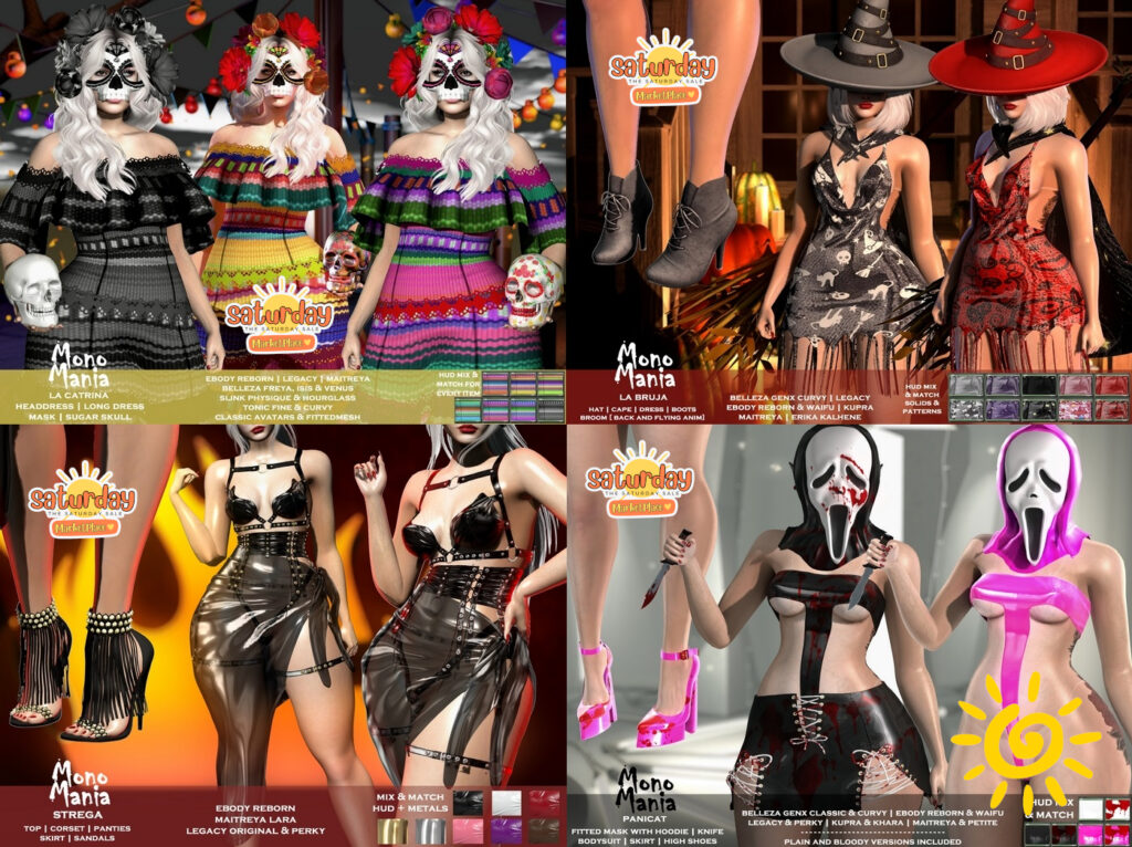 Various Costumes - See Ad For Fits	&lt;a href=&quot;https://tinyurl.com/refcefrj&quot; target=&quot;_blank&quot;&gt;Marketplace Link&lt;/a&gt;