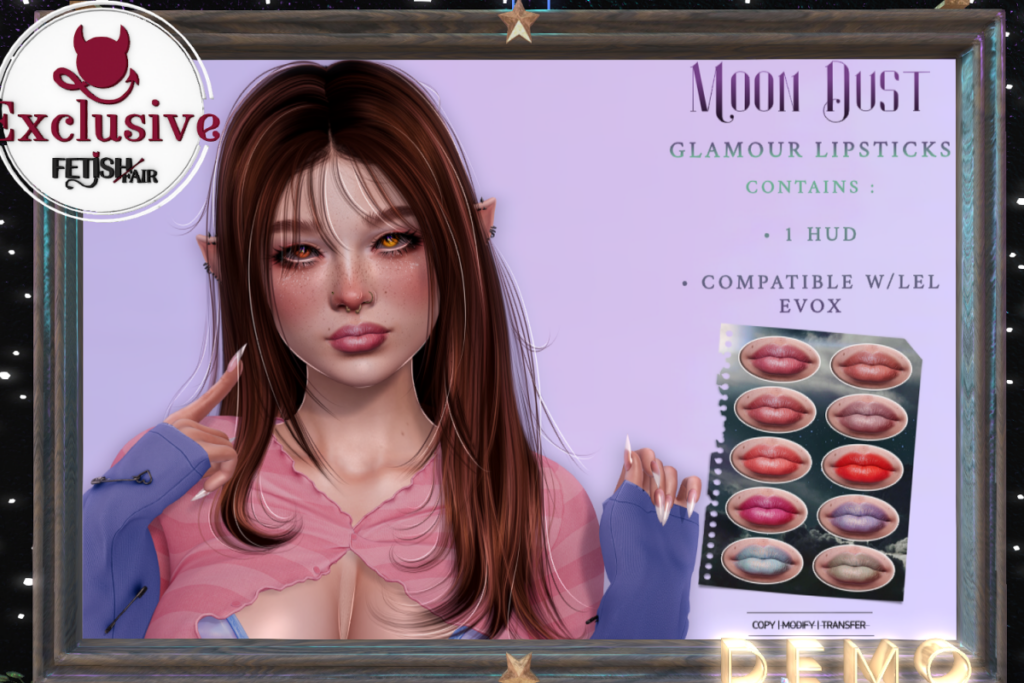 Glamour Lipstick - EvoX, L$229