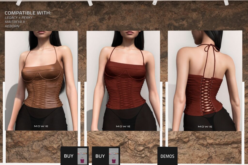Raissa Corset - Legacy/MaitreyaX/Reborn/+mods, L$369 each FP