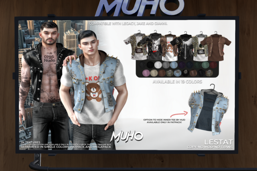 Edgard Set - Gianni/Jake/Legacy, L$149-L$189 each/L$1099 each FP/L$1699 MP