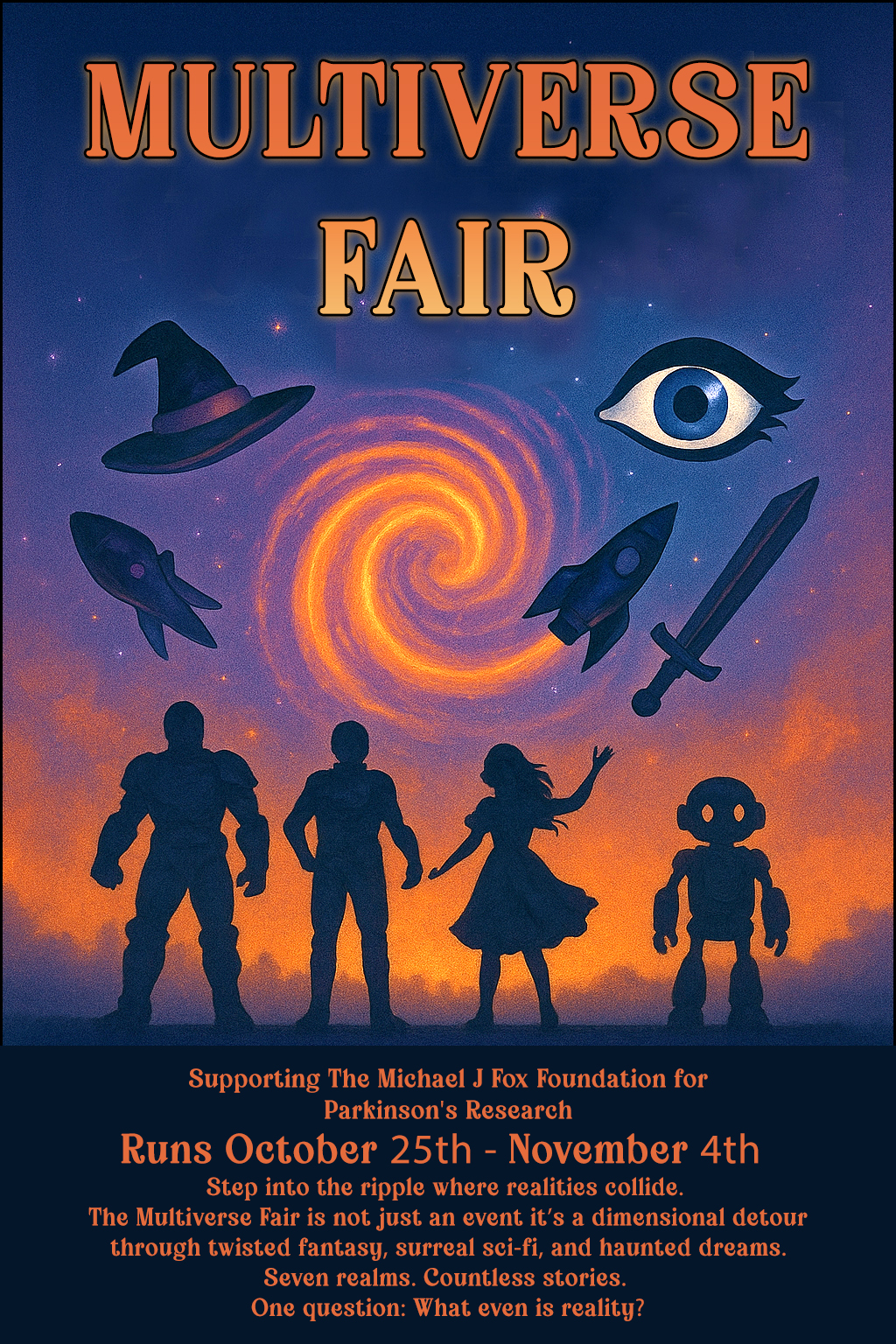 THE MULTIVERSE FAIR : DIMENSIONAL DETOUR FOR PARKINSON’S