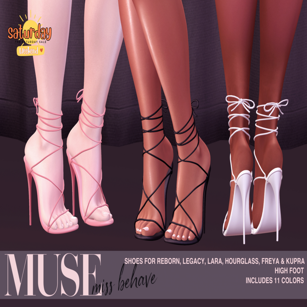 Miss Behave Heels - Freya/Hourglass/Inithium/Legacy/Maitreya/Reborn	&lt;a href=&quot;http://maps.secondlife.com/secondlife/Moon%20Elixir/210/211/463&quot; target=&quot;_blank&quot;&gt;Teleport&lt;/a&gt;