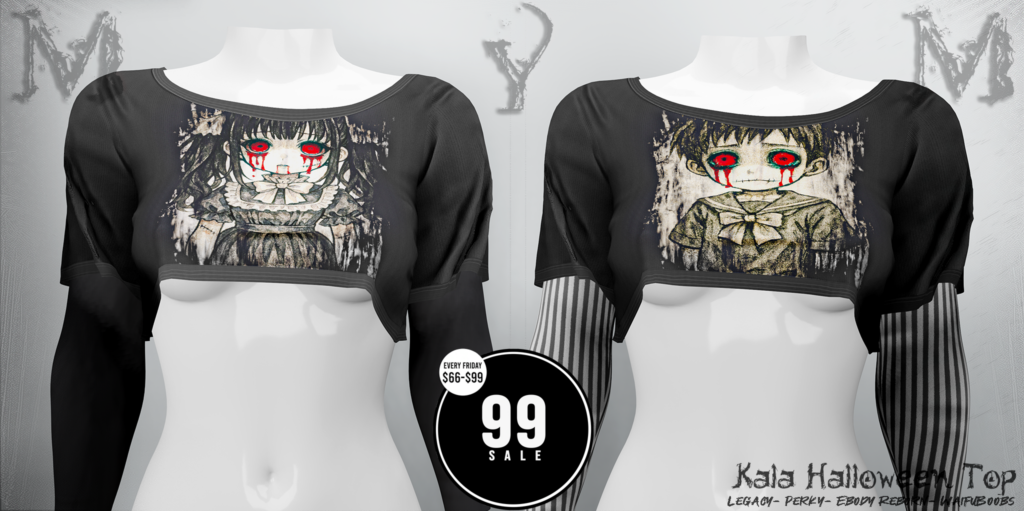 Kala Halloween Top - Legacy/Reborn/+mods	&lt;a href=&quot;http://maps.secondlife.com/secondlife/Meadowland/132/155/3501&quot; target=&quot;_blank&quot;&gt;Teleport&lt;/a&gt;