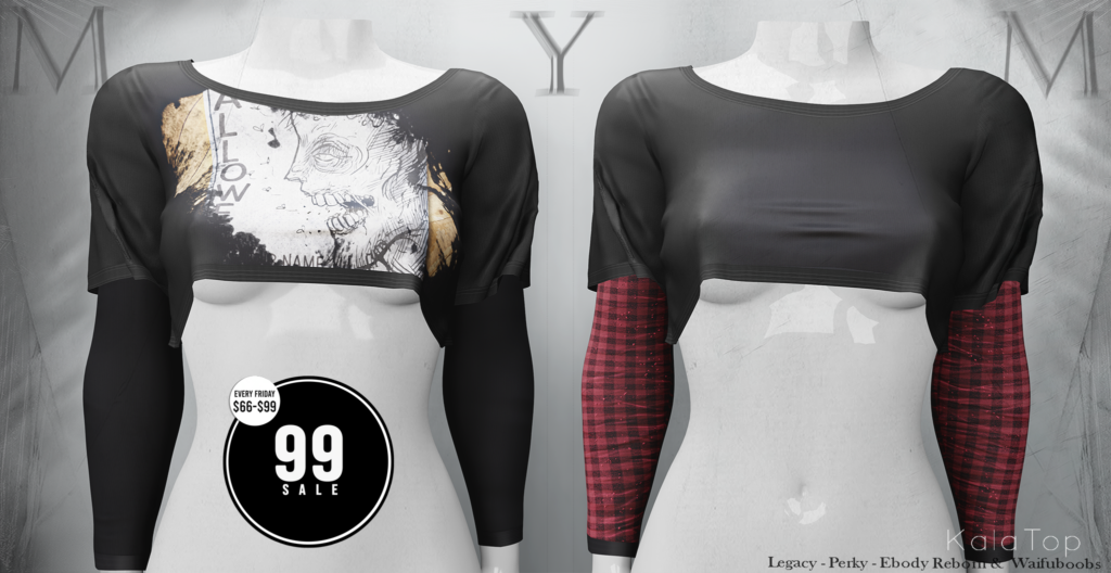 Kala Top - Legacy/Reborn/+mods	&lt;a href=&quot;http://maps.secondlife.com/secondlife/Meadowland/132/155/3501&quot; target=&quot;_blank&quot;&gt;Teleport&lt;/a&gt;