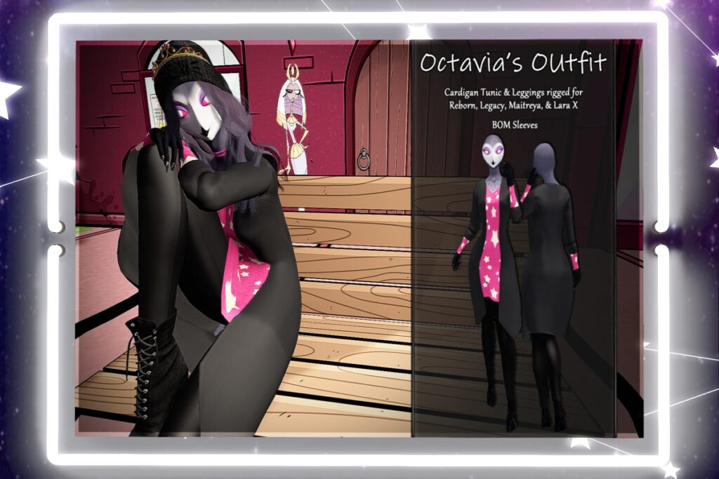 Octavia Outfit - BOM/Legacy/Maitreya/Reborn/+mods, L$150