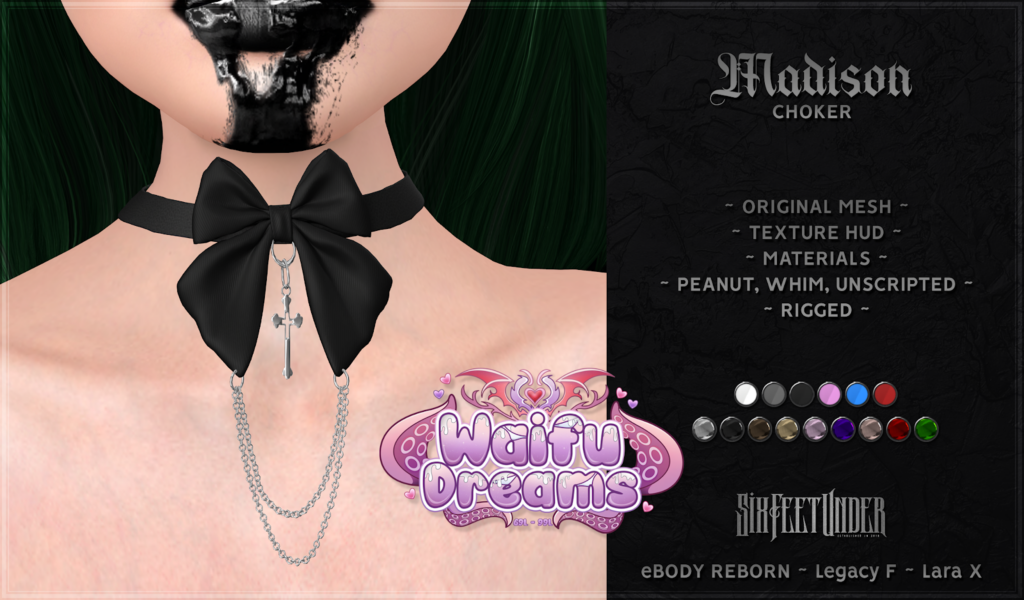 Madison CHoker - Legacy/MaitreyaX/Reborn