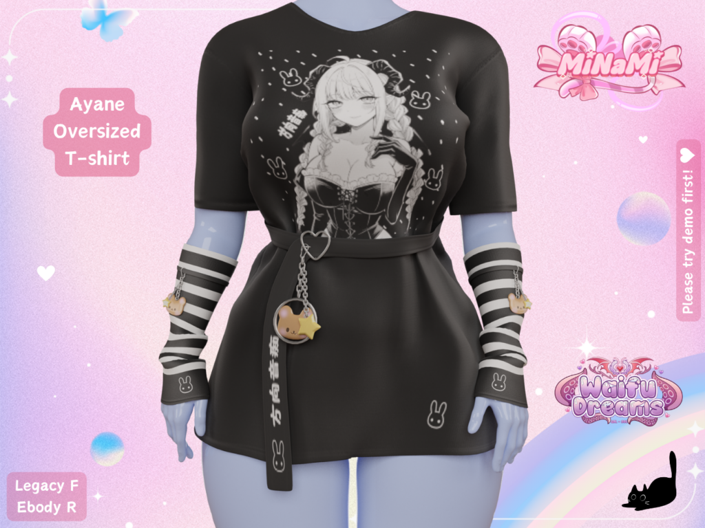 Ayane Oversized T-shirt - Legacy/Reborn