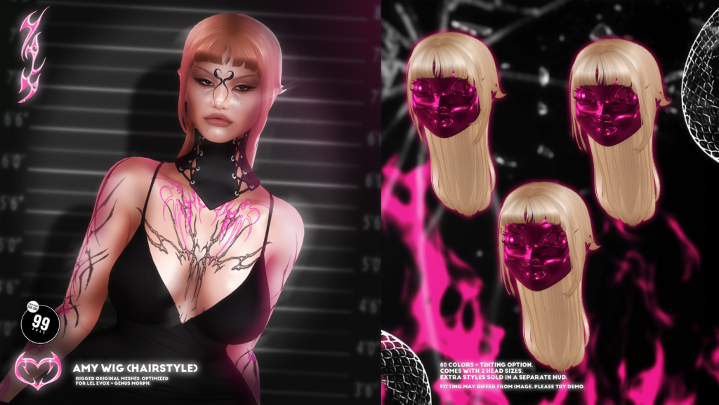 Amy Wig Hair	&lt;a href=&quot;http://maps.secondlife.com/secondlife/Playboy/72/115/498&quot; target=&quot;_blank&quot;&gt;Teleport&lt;/a&gt;