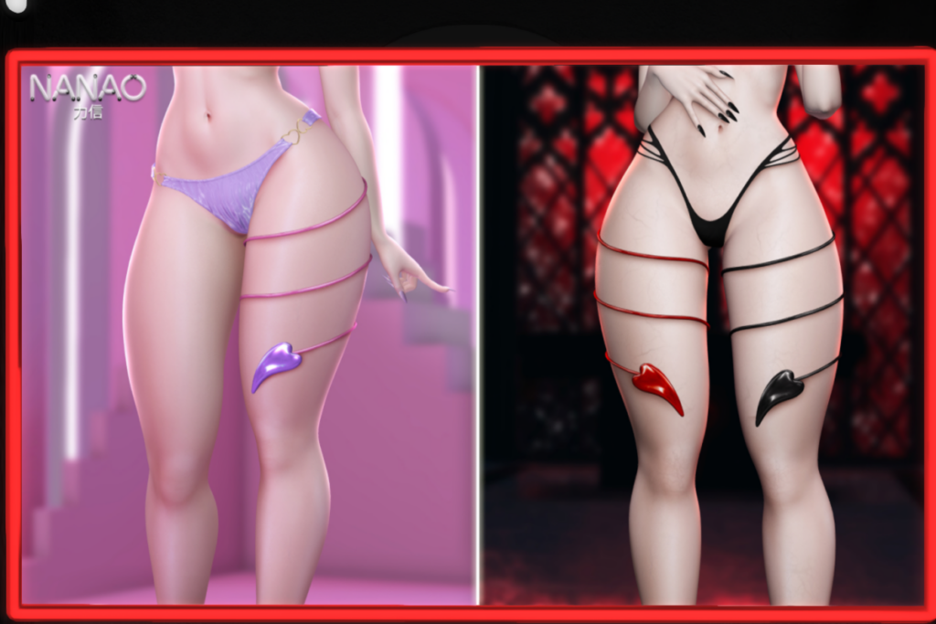 Devilish Tail - Legacy/Reborn, L$399 each/L$699 FP