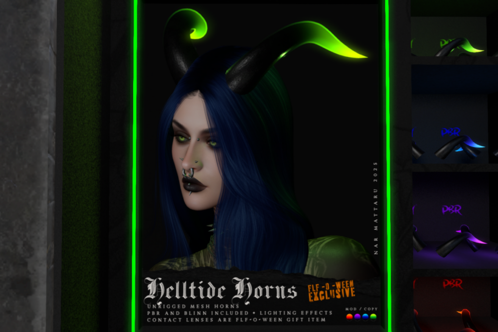 Helltide Horns, L$50 each/L$200 FP