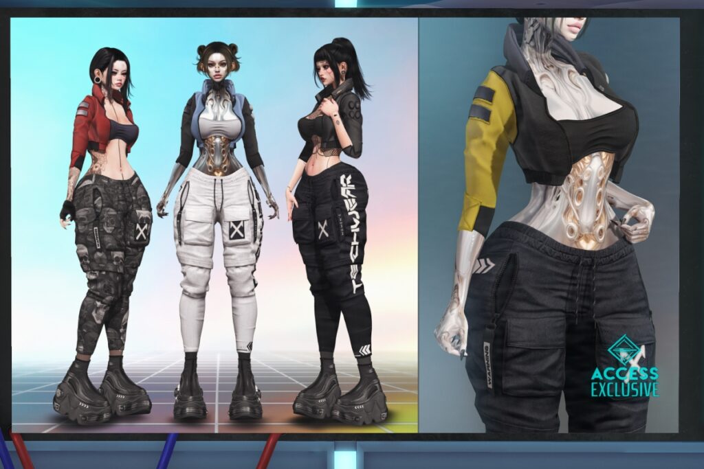 Ceris Outfit - Legacy/MaitreyaX/Reborn/+mods, L$250-L$299 each/L$899-L$999 each FP
