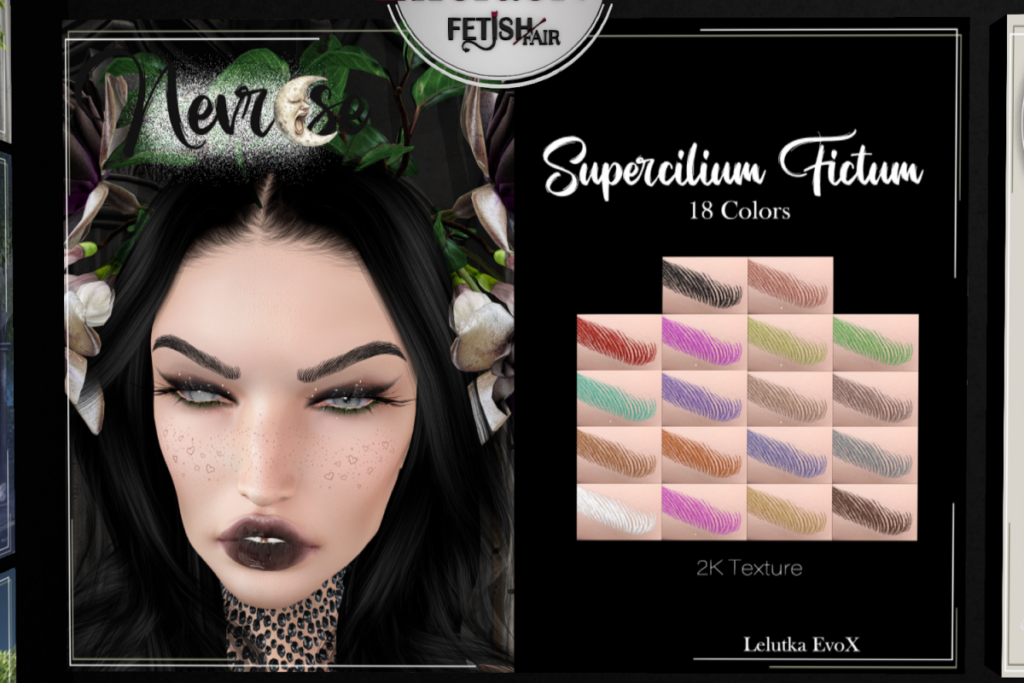 Supercilium Fictum Eyebrows - EvoX, L$189