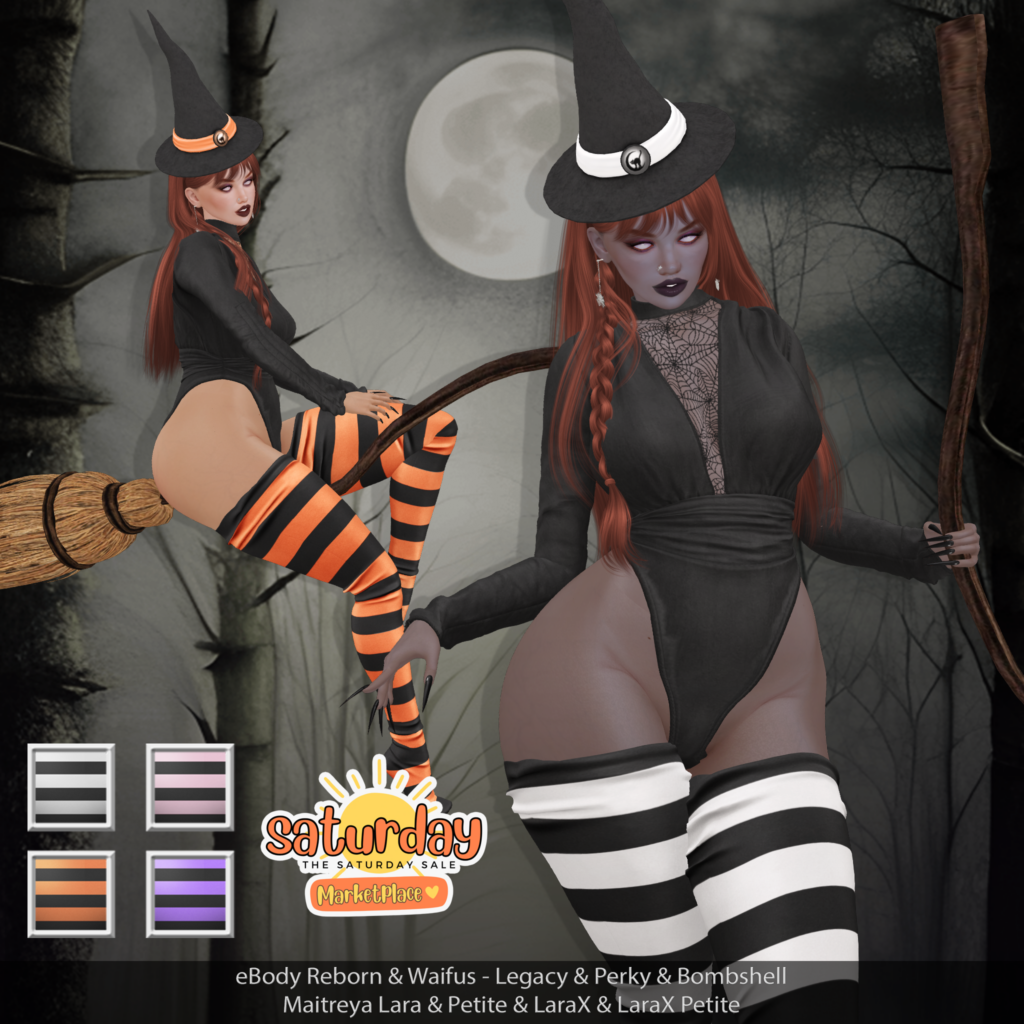 Agatha Witch Outfit - Legacy/Maitreya/Reborn/+mods	&lt;a href=&quot;https://tinyurl.com/4xd6n9y5&quot; target=&quot;_blank&quot;&gt;Marketplace Link&lt;/a&gt;