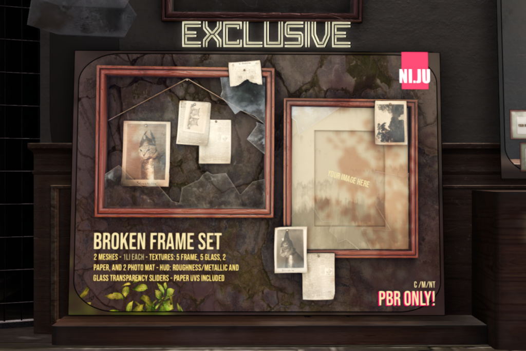 Broken Frame Set, L$250