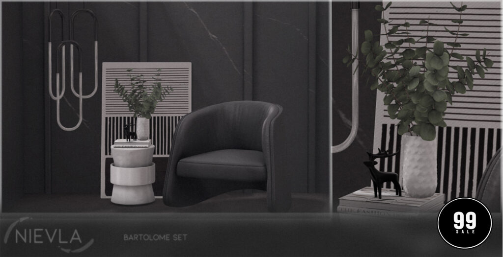 Bartolome Set Furniture &amp; Decor	&lt;a href=&quot;https://maps.secondlife.com/secondlife/Montalli%20Township/67/188/3002&quot; target=&quot;_blank&quot;&gt;Teleport&lt;/a&gt;