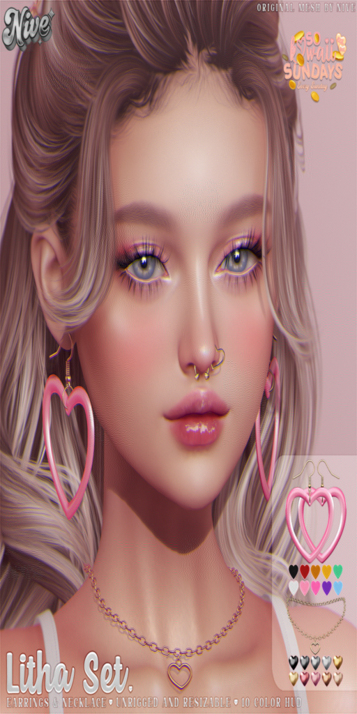Litha Jewelry Set	&lt;a href=&quot;http://maps.secondlife.com/secondlife/Filhomes/19/70/2677&quot; target=&quot;_blank&quot;&gt;Teleport&lt;/a&gt;