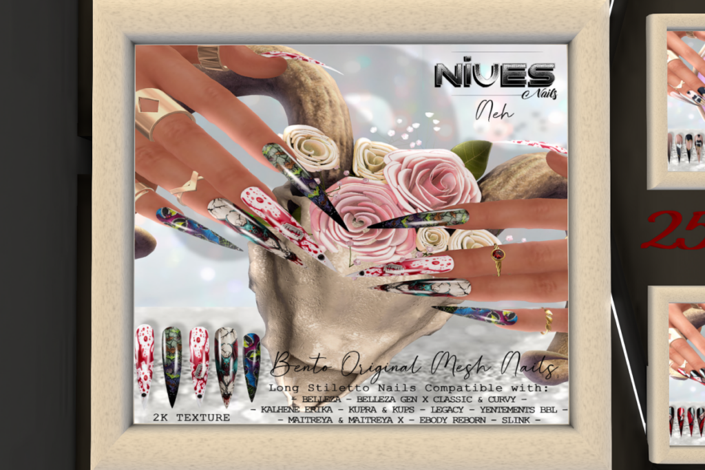 Neh Stiletto Nails - See Ad For Fits, L$99