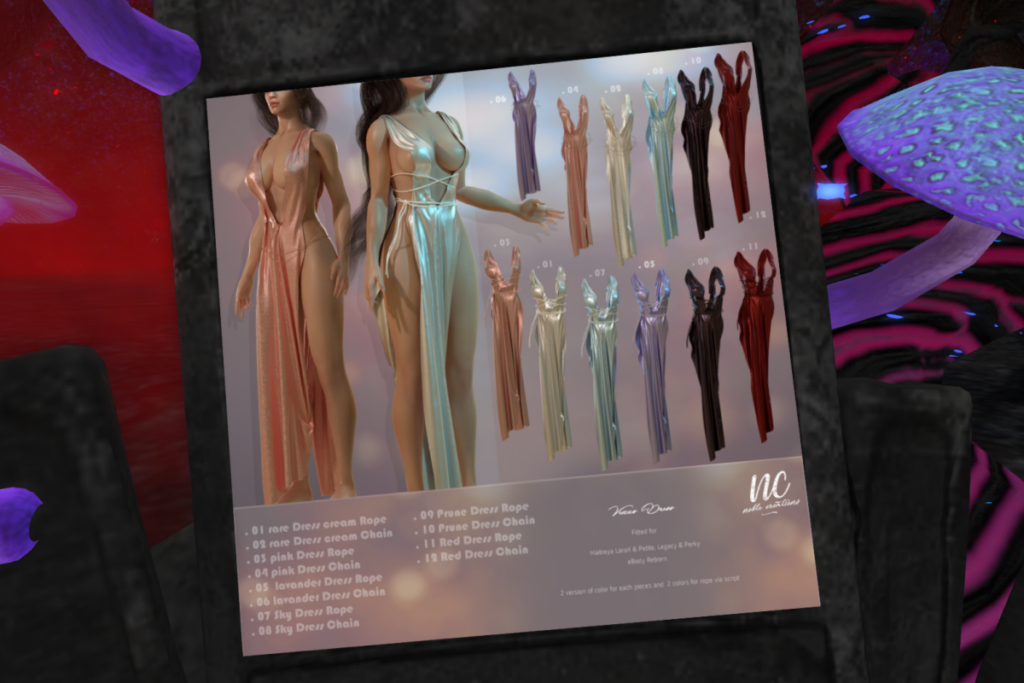 Venus Dress - Legacy/MaitreyaX/Reborn/+mods, L$74 per play/L$3999