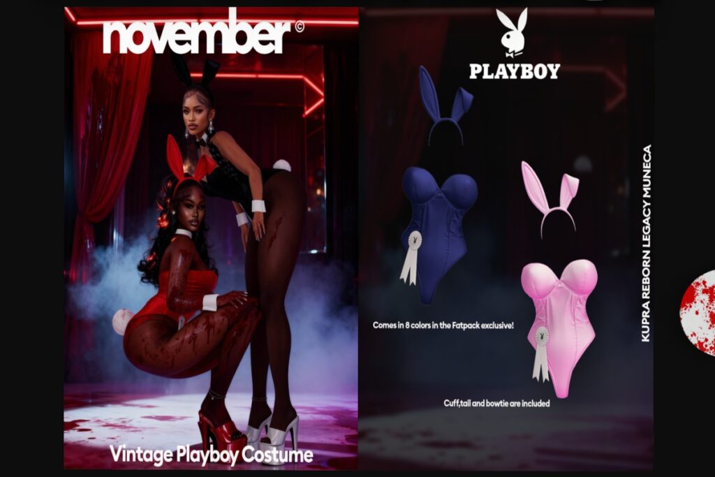 Vintage Playboy Costume - Inithium/Legacy/Reborn/Yentements, L$99-L$325 each/L$599-L$899 each FP/L$1999 MP