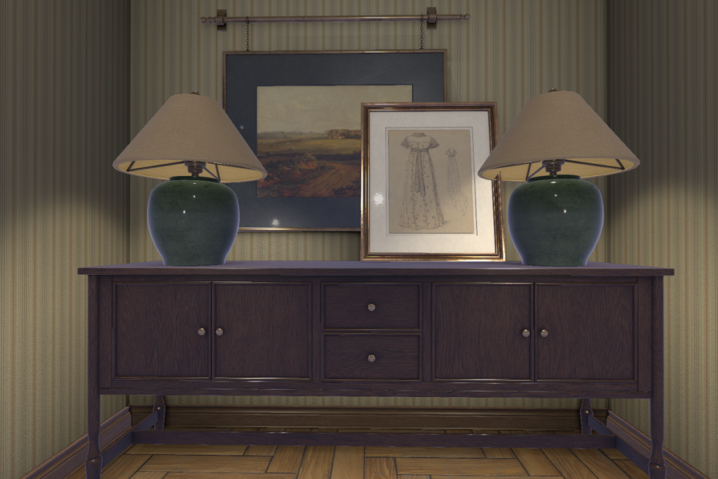 Sitting Room Corner, L$249-L$299 each/L$599 FP