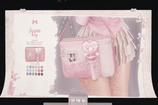 Jiwoo Bag &amp; Lightstick, L$299