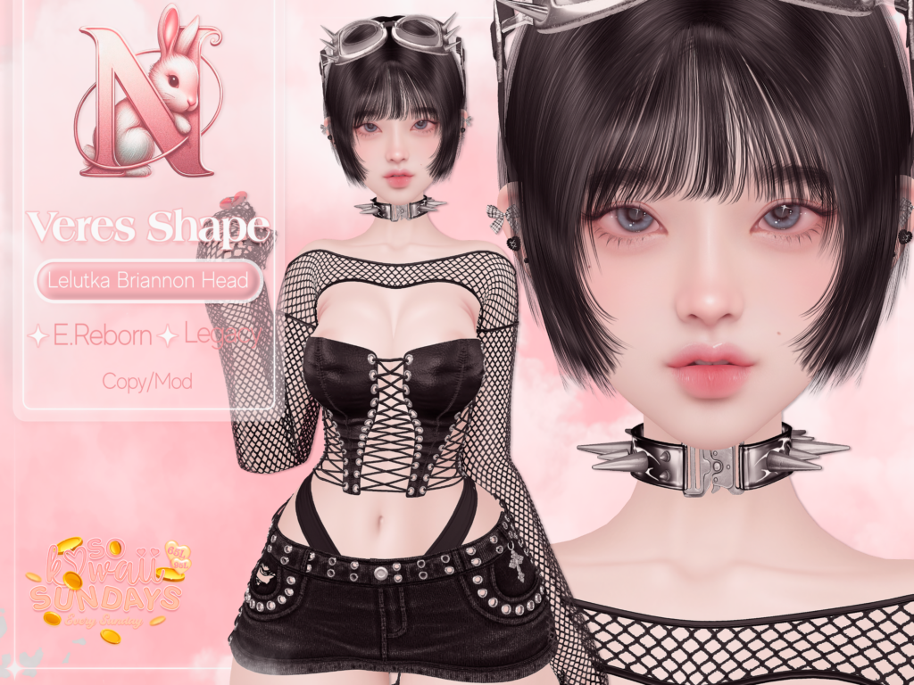 Veres Shape - EvoX Briannon/Legacy/Reborn	&lt;a href=&quot;http://maps.secondlife.com/secondlife/Dolcenotte/98/137/1769&quot; target=&quot;_blank&quot;&gt;Teleport&lt;/a&gt;