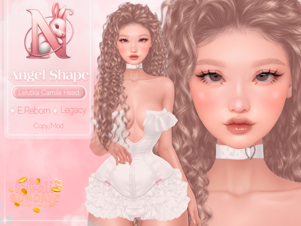 Angel Shape - EvoX Camila/Legacy/Reborn	&lt;a href=&quot;http://maps.secondlife.com/secondlife/Dolcenotte/98/137/1769&quot; target=&quot;_blank&quot;&gt;Teleport&lt;/a&gt;