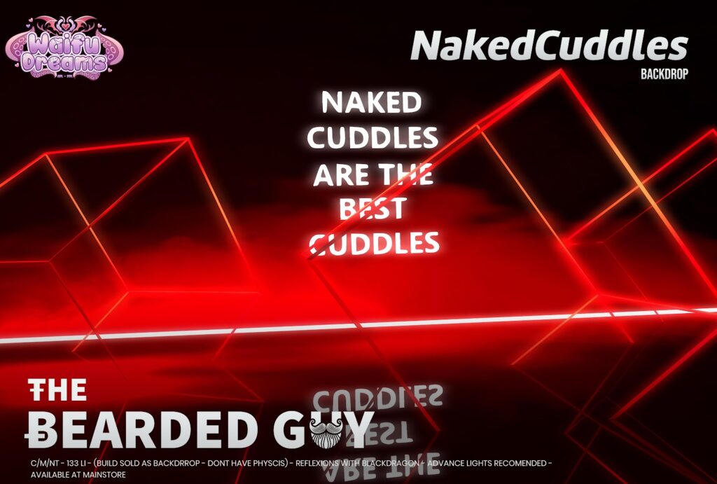 Naked Cuddles Backdrop
