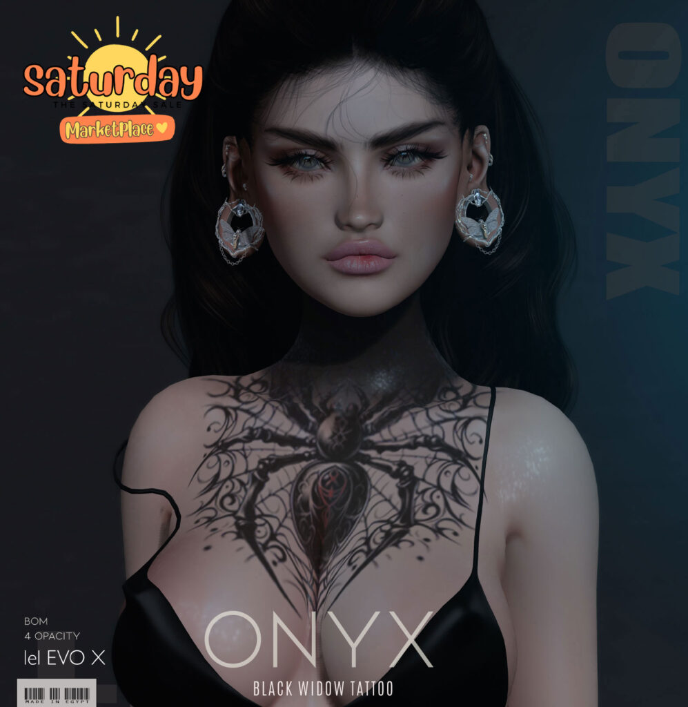 Black Widow Tattoo - EvoX	&lt;a href=&quot;https://tinyurl.com/rdf5r3ft&quot; target=&quot;_blank&quot;&gt;Marketplace Link&lt;/a&gt;