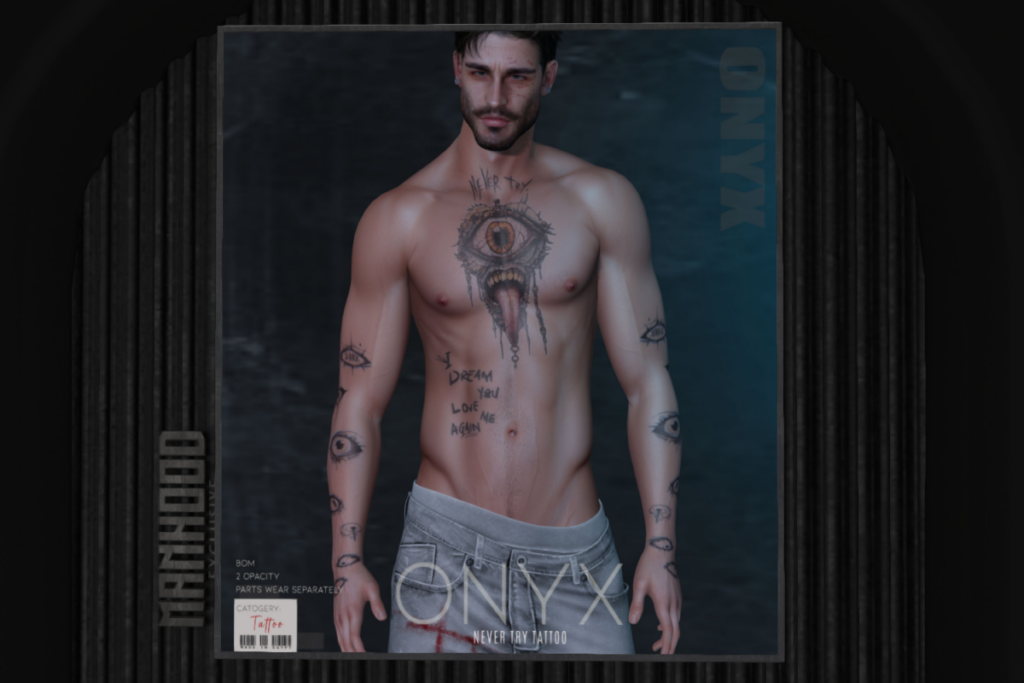 Never Try Tattoo - BOM, L$299