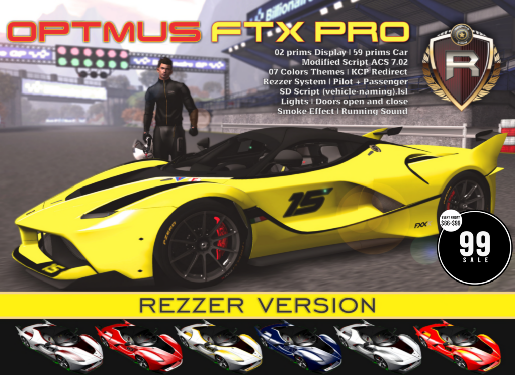 FTX Pro Vehicle	&lt;a href=&quot;http://maps.secondlife.com/secondlife/Rox%20Anar/108/109/4024&quot; target=&quot;_blank&quot;&gt;Teleport&lt;/a&gt;