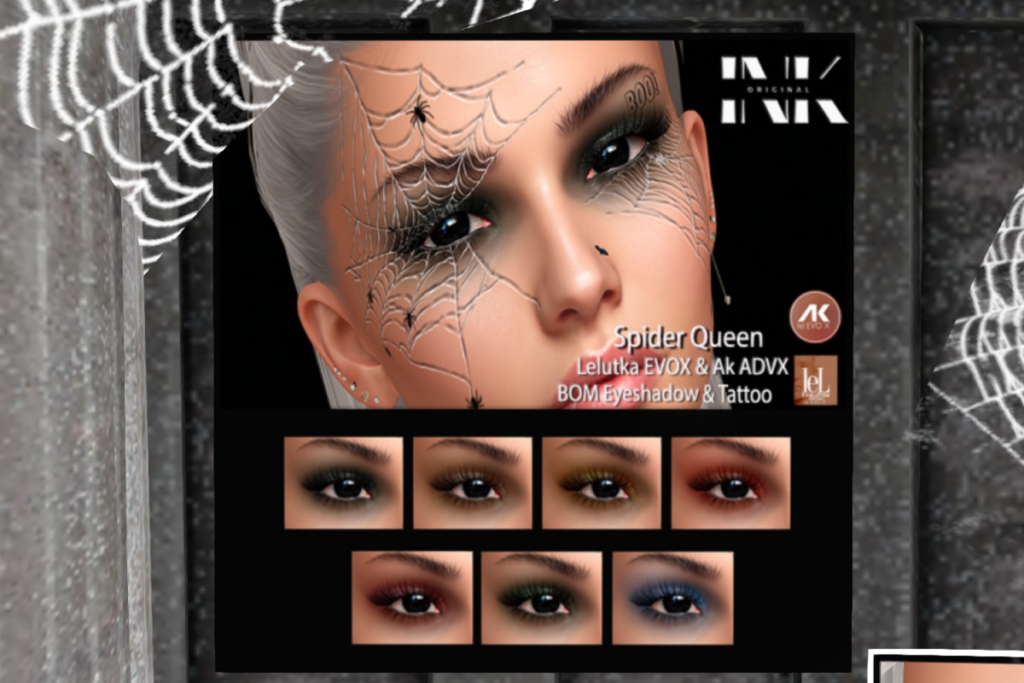 Spider Queen Makeup - AkX/EvoX, L$99