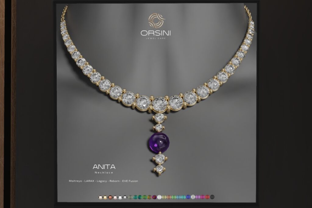Anita Necklace - Eve/Legacy/Maitreya/Reborn/+mods, L$389 FP