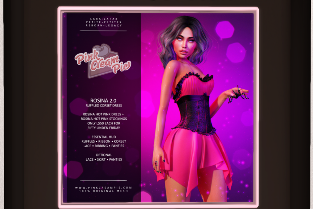 Debbie Shirt &amp; Skirt - Legacy/MaitreyaX/Reborn 	&lt;a href=&quot;http://maps.secondlife.com/secondlife/Pink%20Cream%20Pie/123/166/24&quot; target=&quot;_blank&quot;&gt;Teleport&lt;/a&gt;