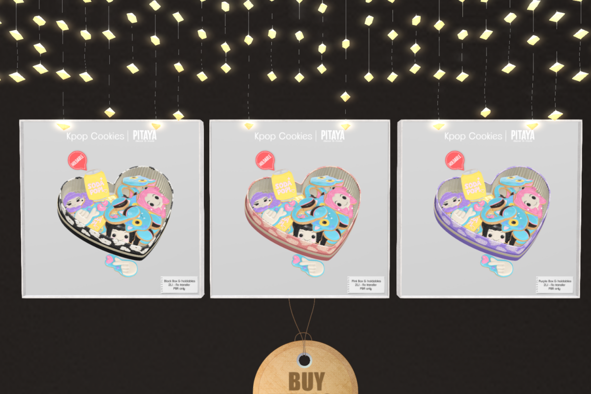Kpop Cookies, L$100 each/L$250 FP