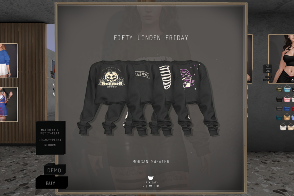 Cari Sweater - Legacy/MaitreyaX/Reborn/+mods	&lt;a href=&quot;http://maps.secondlife.com/secondlife/Pixicat/131/161/21&quot; target=&quot;_blank&quot;&gt;Teleport&lt;/a&gt;