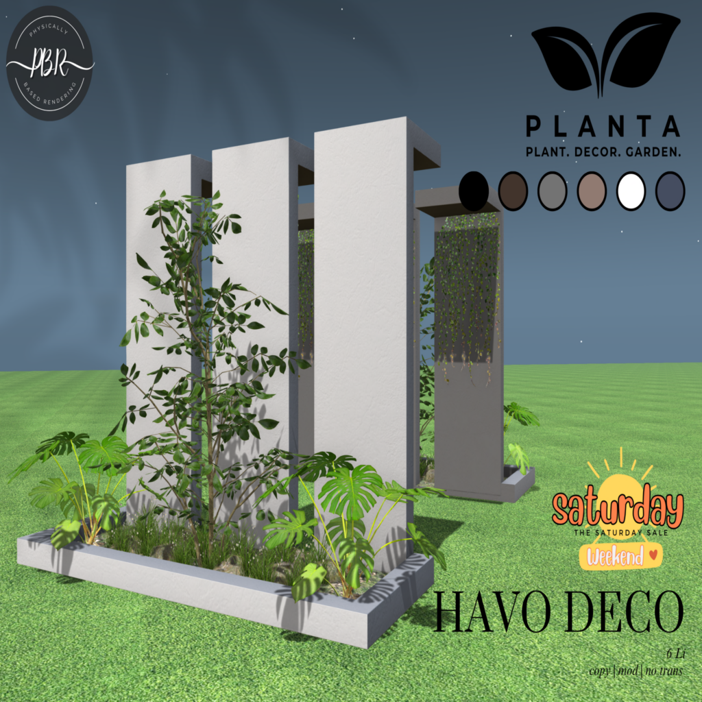 Havo Deco	&lt;a href=&quot;http://maps.secondlife.com/secondlife/lovers%20islands/199/45/23&quot; target=&quot;_blank&quot;&gt;Teleport&lt;/a&gt;