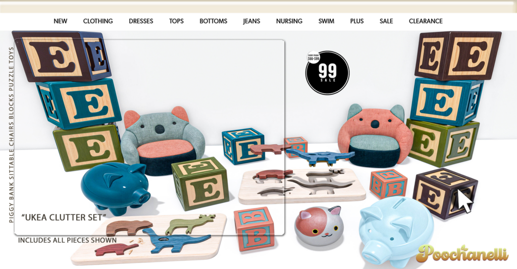 Ukea Clutter Set	&lt;a href=&quot;http://maps.secondlife.com/secondlife/Cloud/114/114/3939&quot; target=&quot;_blank&quot;&gt;Teleport&lt;/a&gt;