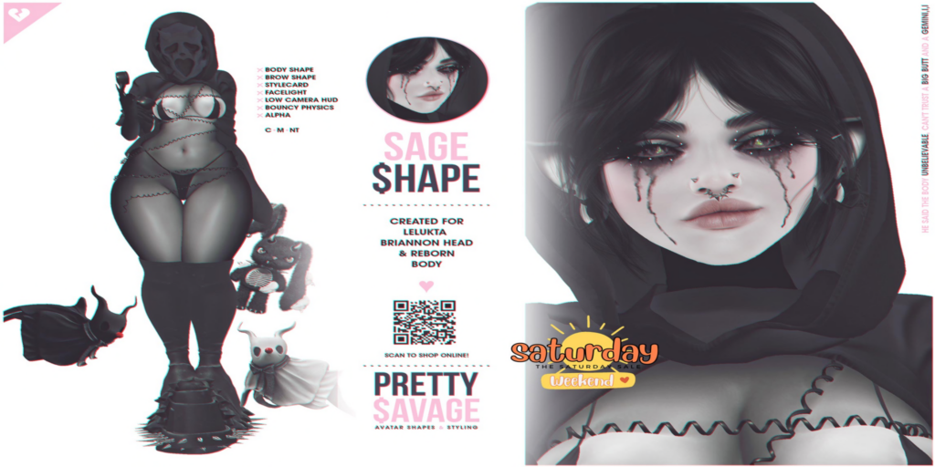 Sage Shape - EvoX Briannon/Reborn	&lt;a href=&quot;http://maps.secondlife.com/secondlife/Morton%20Mains/26/65/110&quot; target=&quot;_blank&quot;&gt;Teleport&lt;/a&gt;