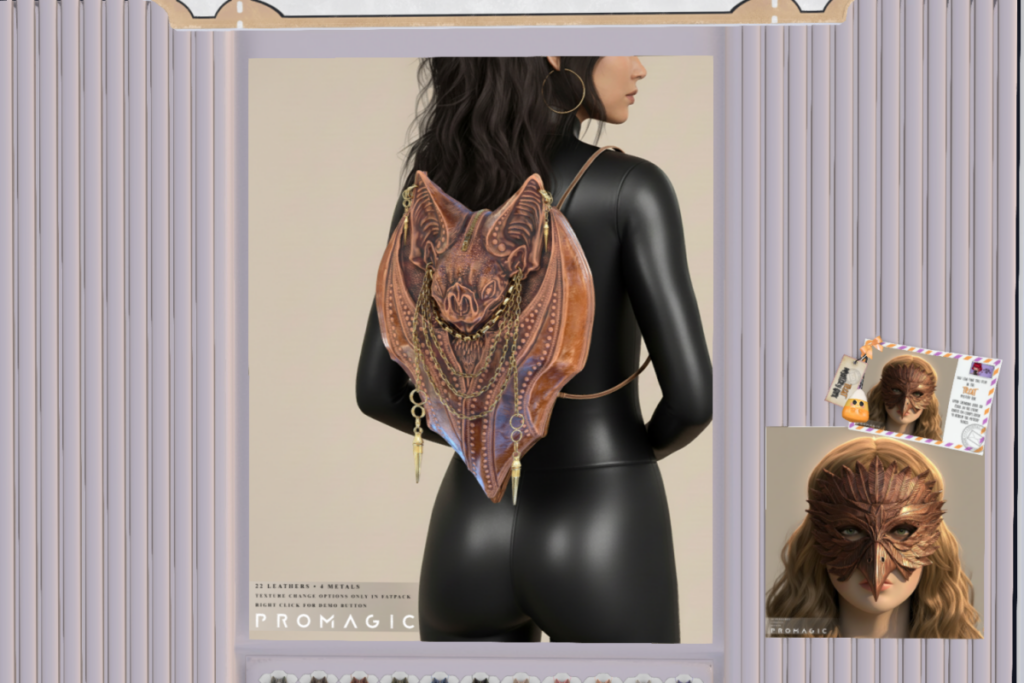 Shaitan Backpack - Inithium/Legacy/Maitreya/Reborn/+mods, L$255 each/L$777 FP