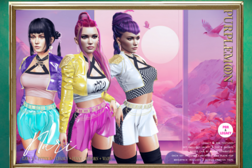 Nari Set - Legacy/MaitreyaX/Reborn/+mods, L$325 each/L$1399 FP