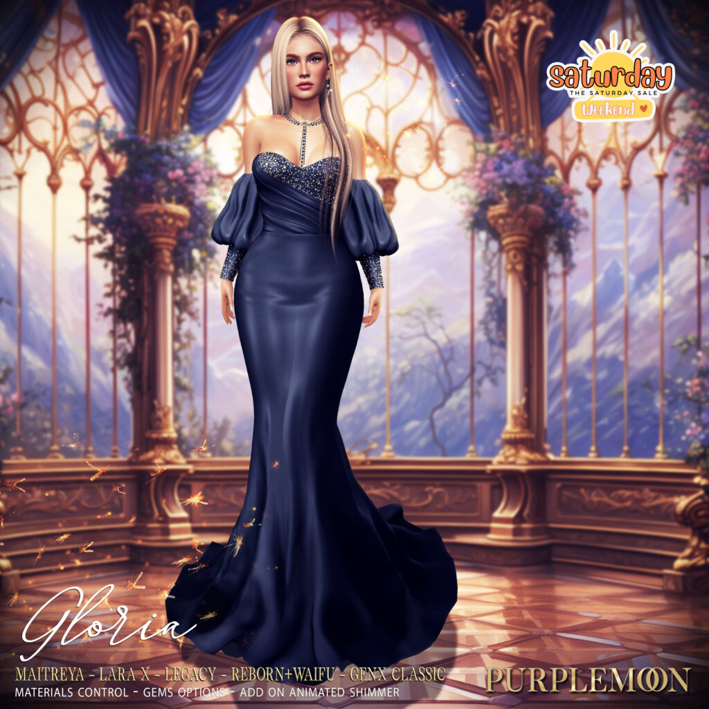 Gloria Gown - GenX Classic/Legacy/Maitreya/Reborn/+mods	&lt;a href=&quot;http://maps.secondlife.com/secondlife/Stellar/126/37/22&quot; target=&quot;_blank&quot;&gt;Teleport&lt;/a&gt;