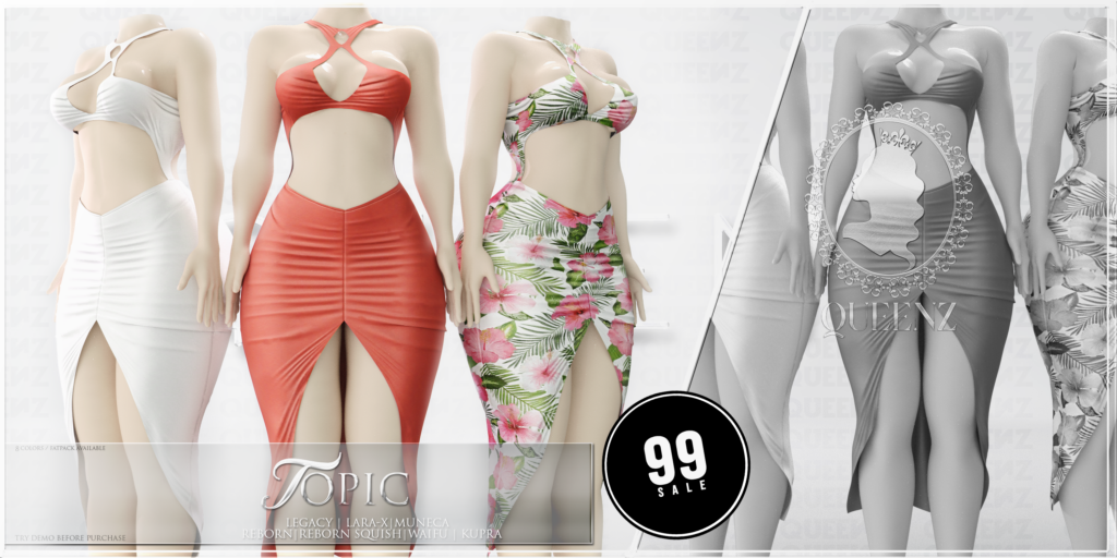Topic Dress - Inithium/Legacy/MaitreyaX/Reborn/Yentements/+mods	&lt;a href=&quot;http://maps.secondlife.com/secondlife/QUEENZ/110/117/26&quot; target=&quot;_blank&quot;&gt;Teleport&lt;/a&gt;