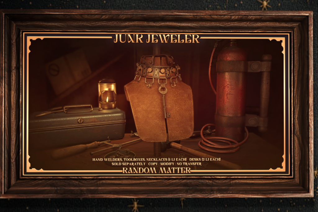 Junk Jeweler, L$160-L$270 each